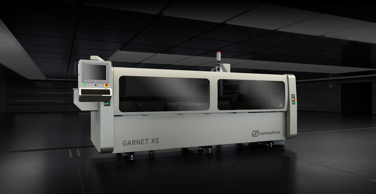 GARNET XS - Centre d’usinage pour profilés avec Contrôle CNC (3+1 Axes)